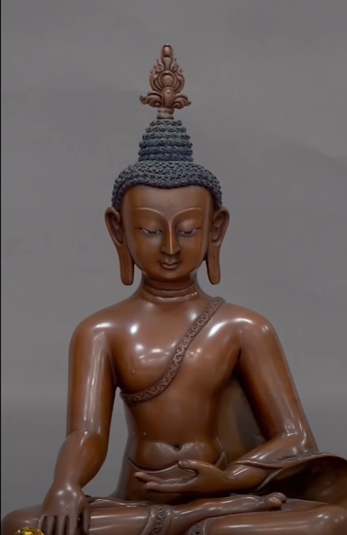 アンティークチョコレート仏像